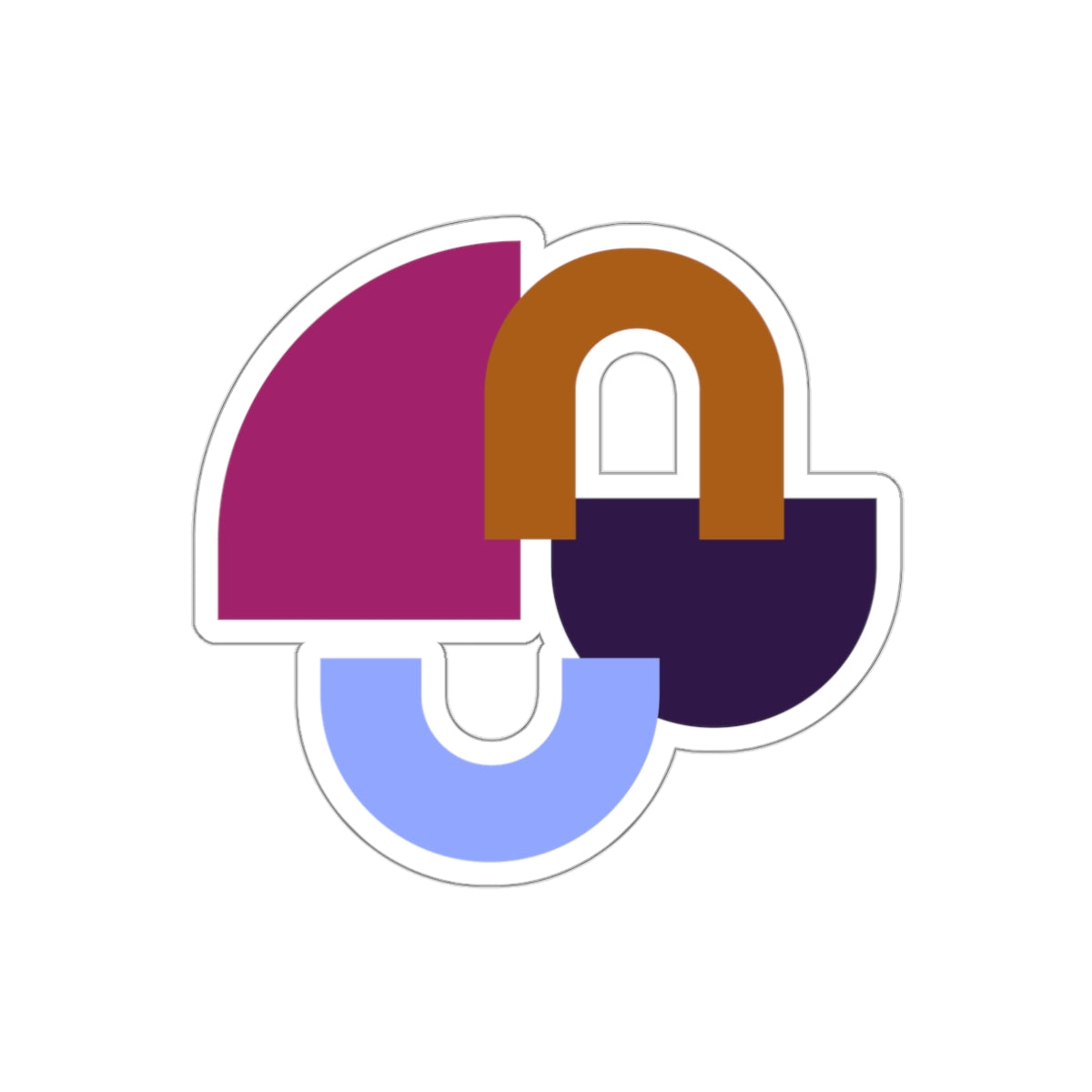 Foundation Shapes Sticker