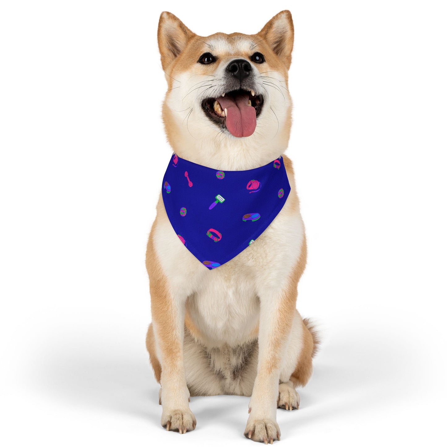 Playful Pattern Pet Bandana