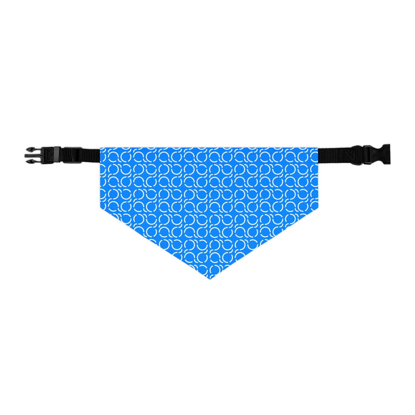 Pet Bandana Pattern Blue