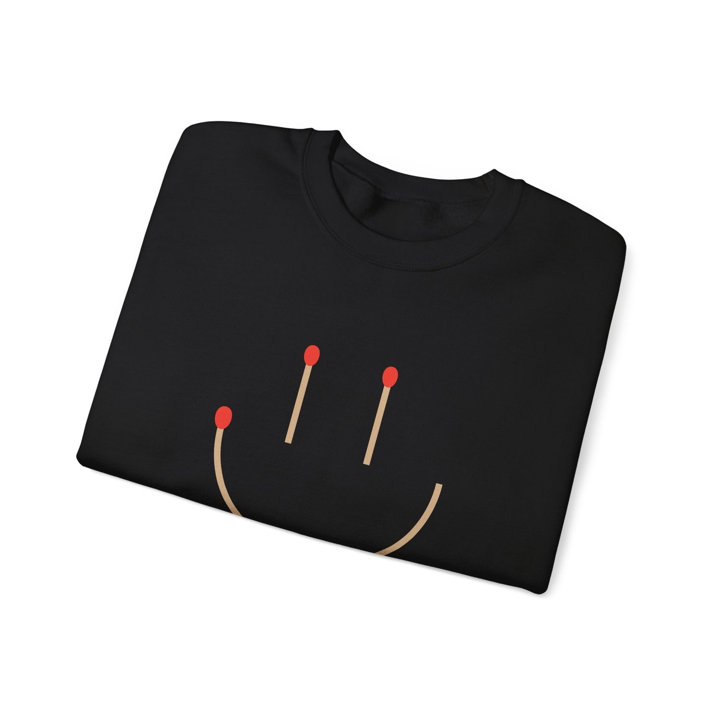 Smile Matchsticon Crewneck