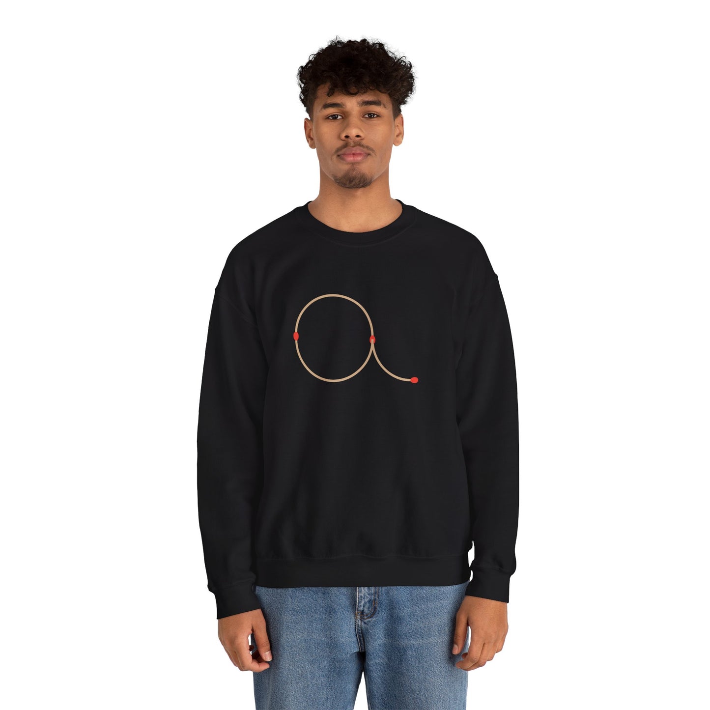 AESARA Matchsticon Crewneck
