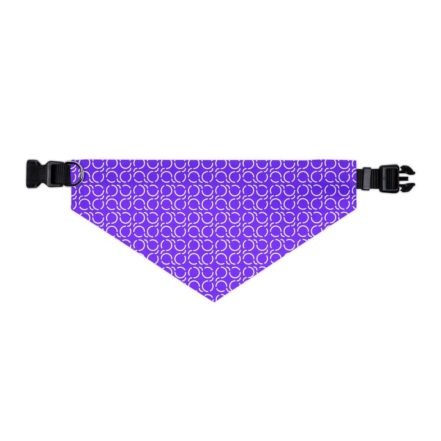 Pet Bandana Pattern Purple