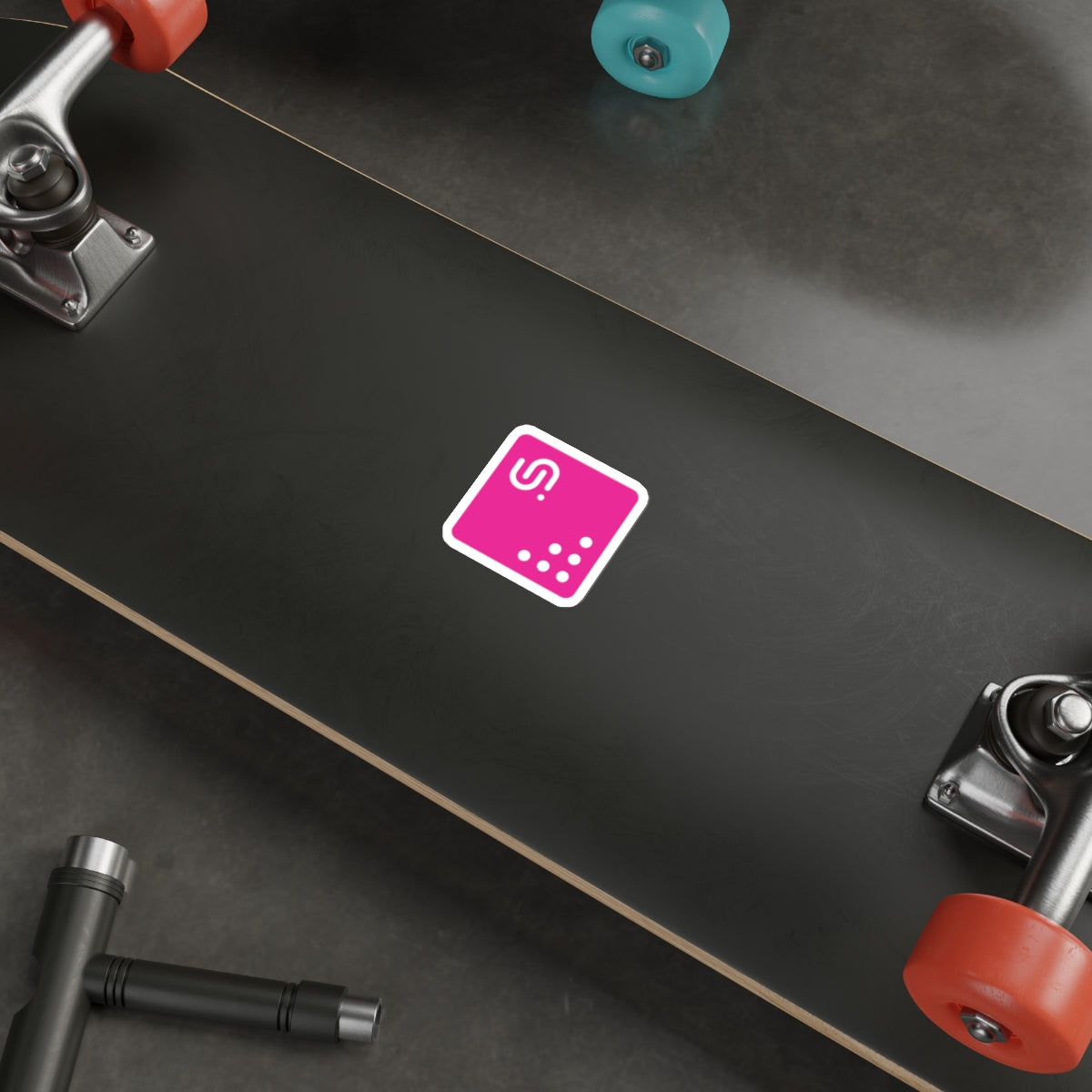UNI Pink Sticker