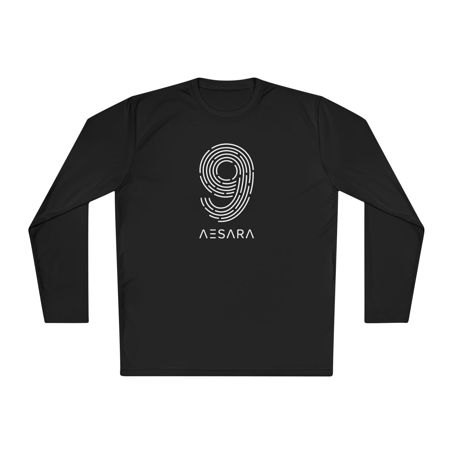 AESARA Print Nine White Vertical