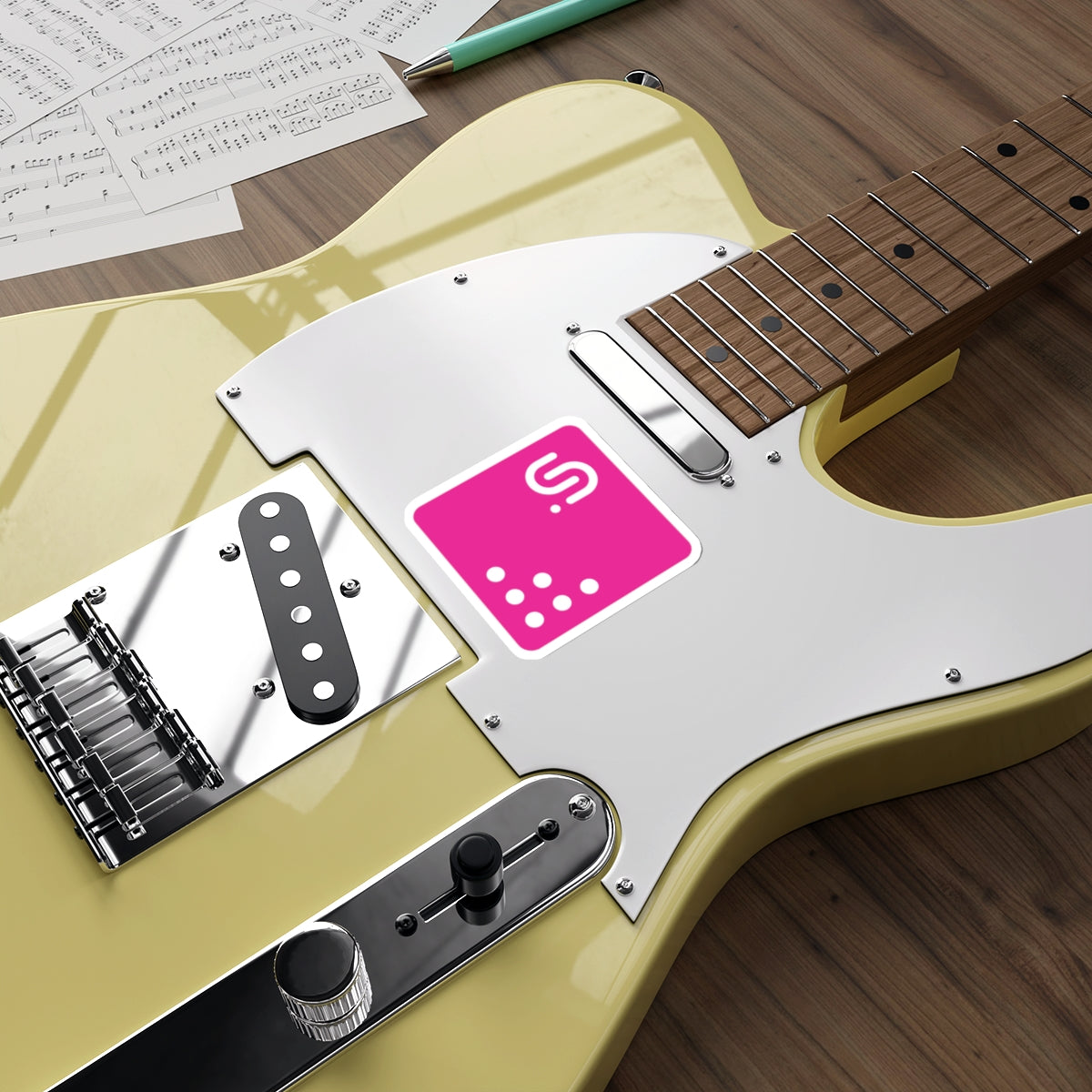 UNI Pink Sticker