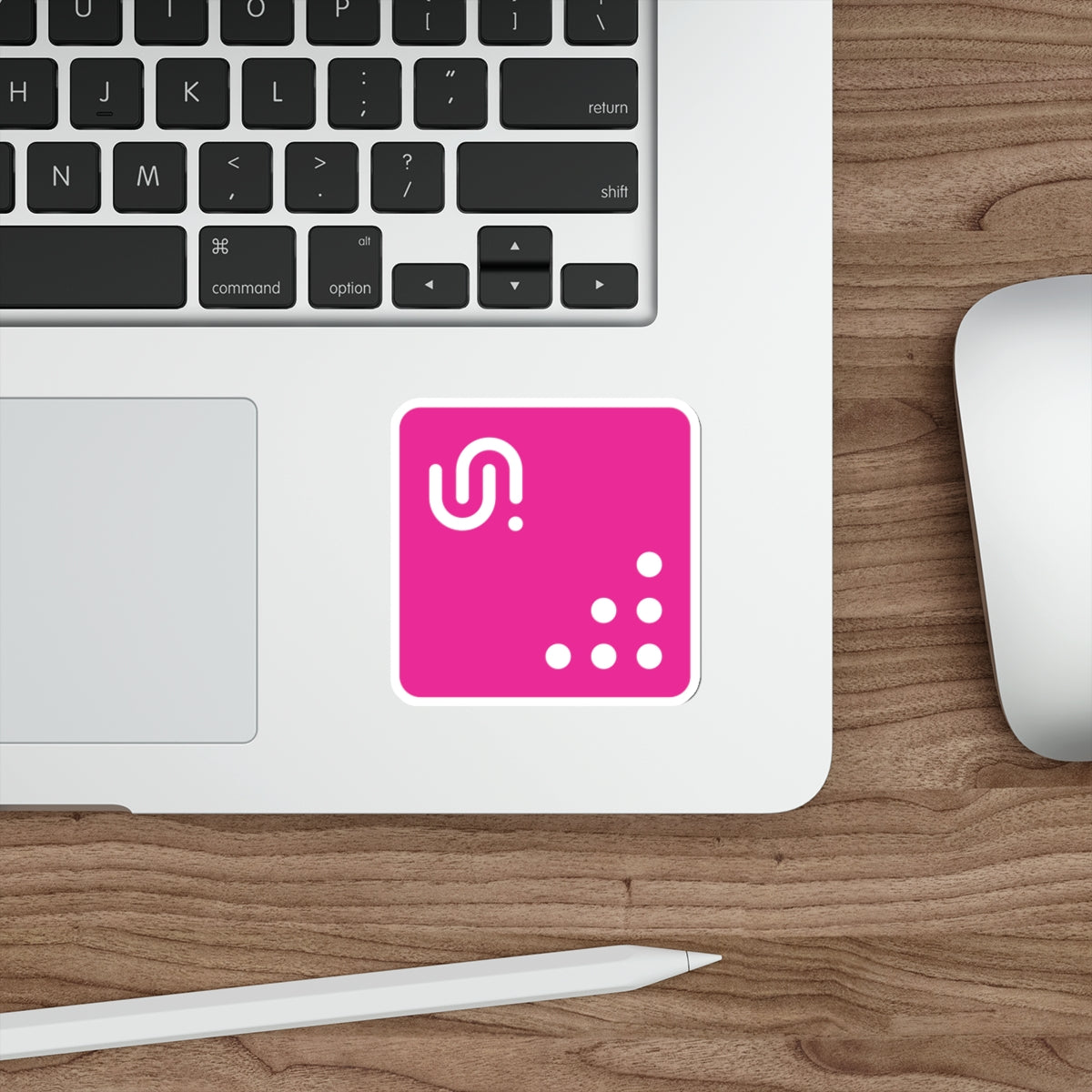 UNI Pink Sticker