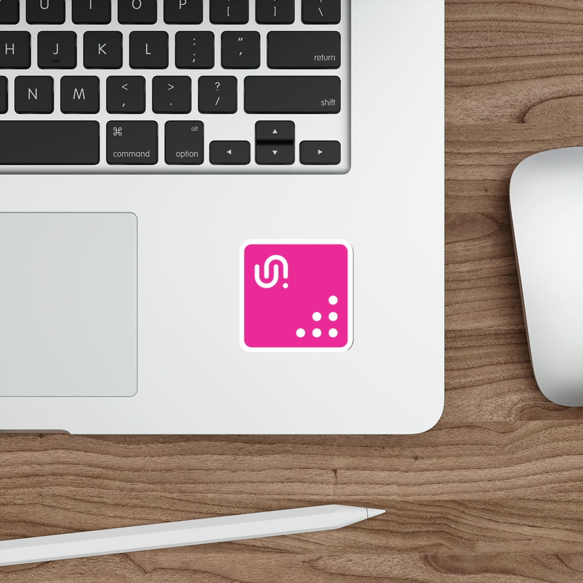 UNI Pink Sticker