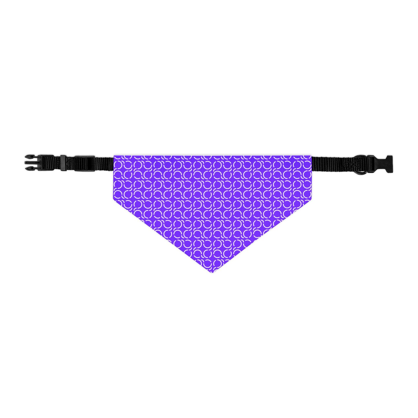 Pet Bandana Pattern Purple