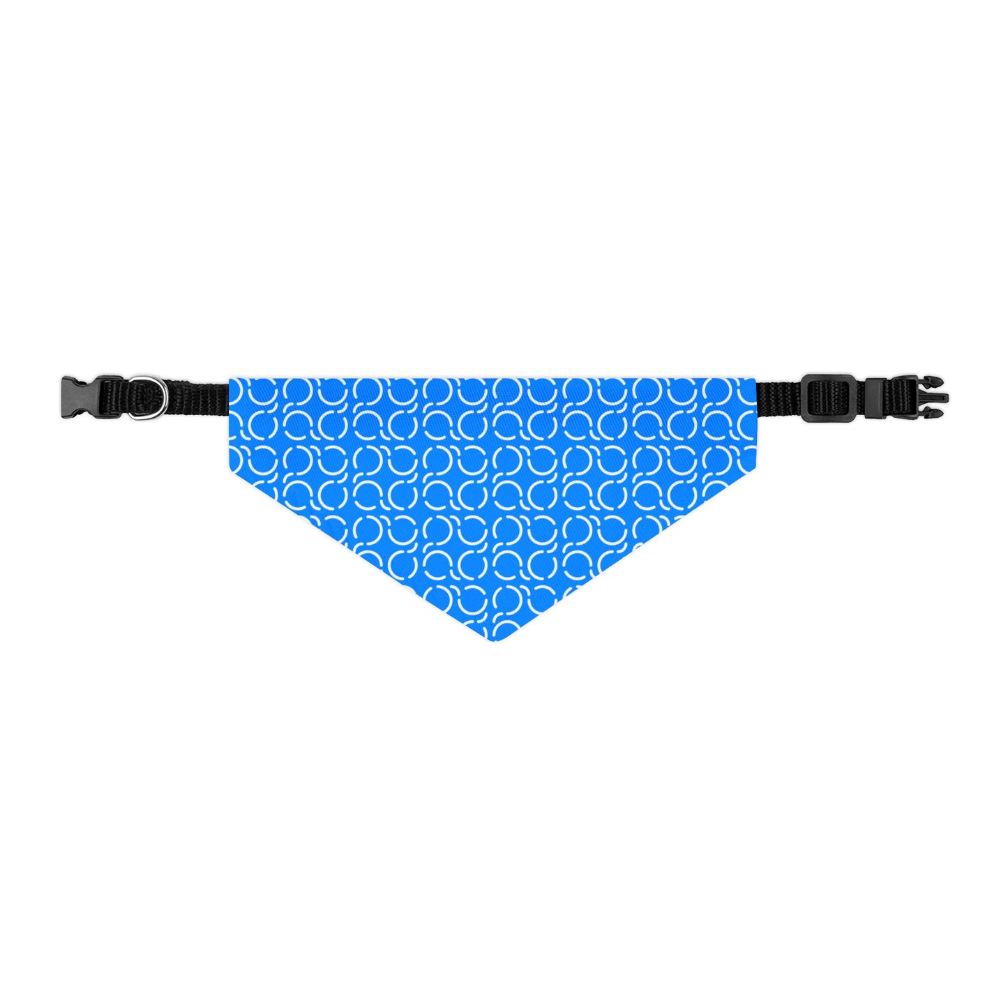 Pet Bandana Pattern Blue