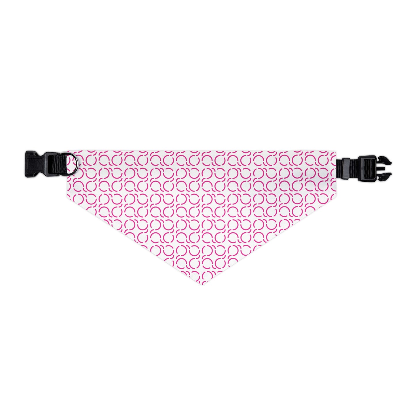 Pet Bandana Pattern Pink