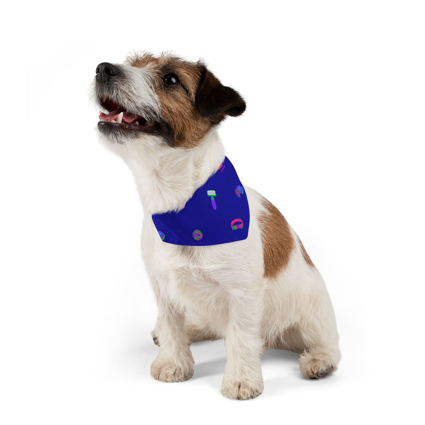 Playful Pattern Pet Bandana