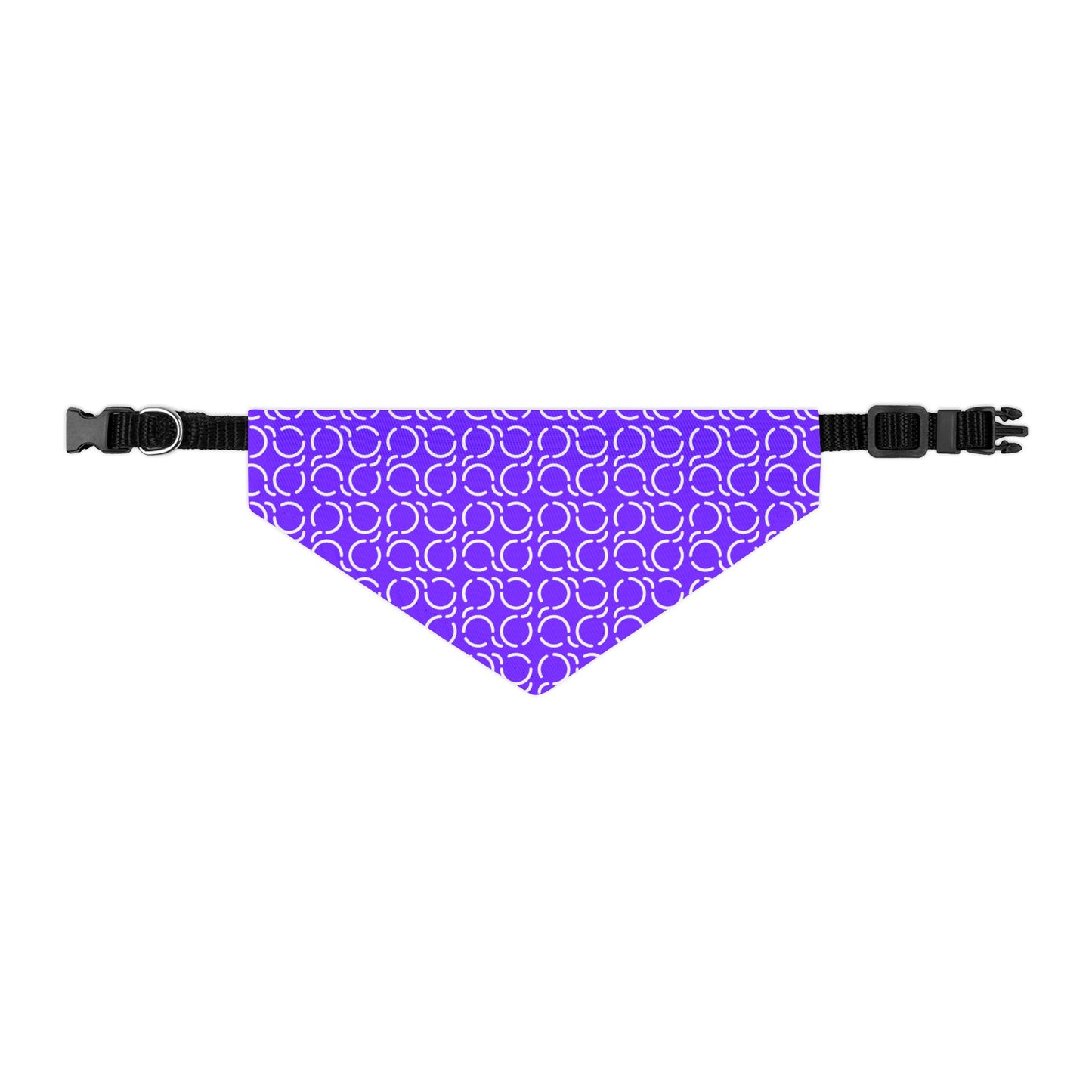 Pet Bandana Pattern Purple
