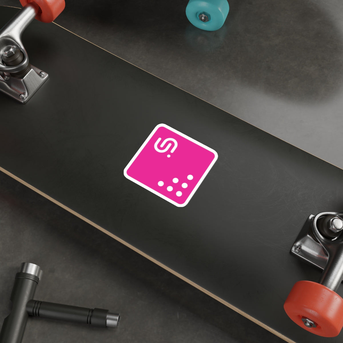 UNI Pink Sticker
