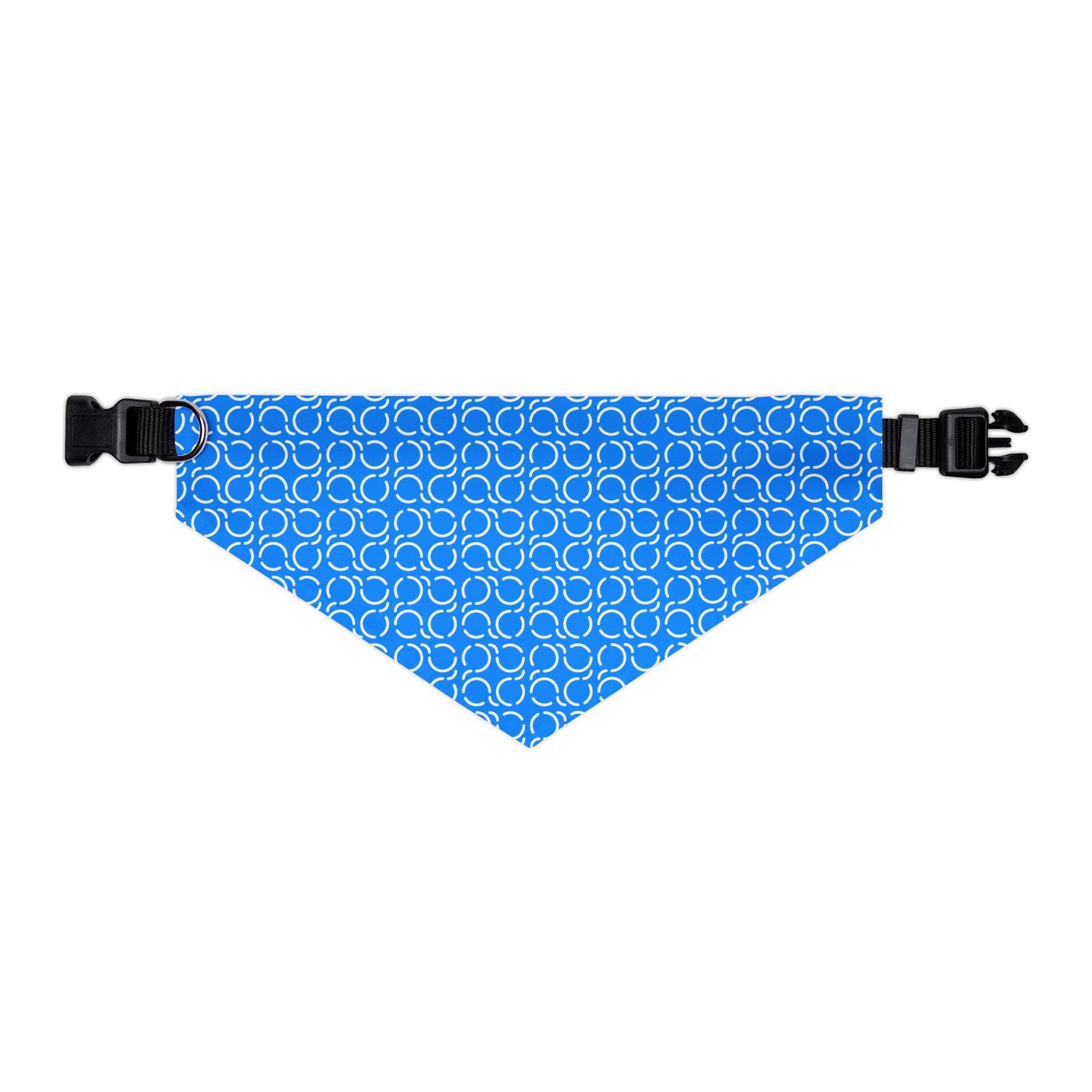 Pet Bandana Pattern Blue