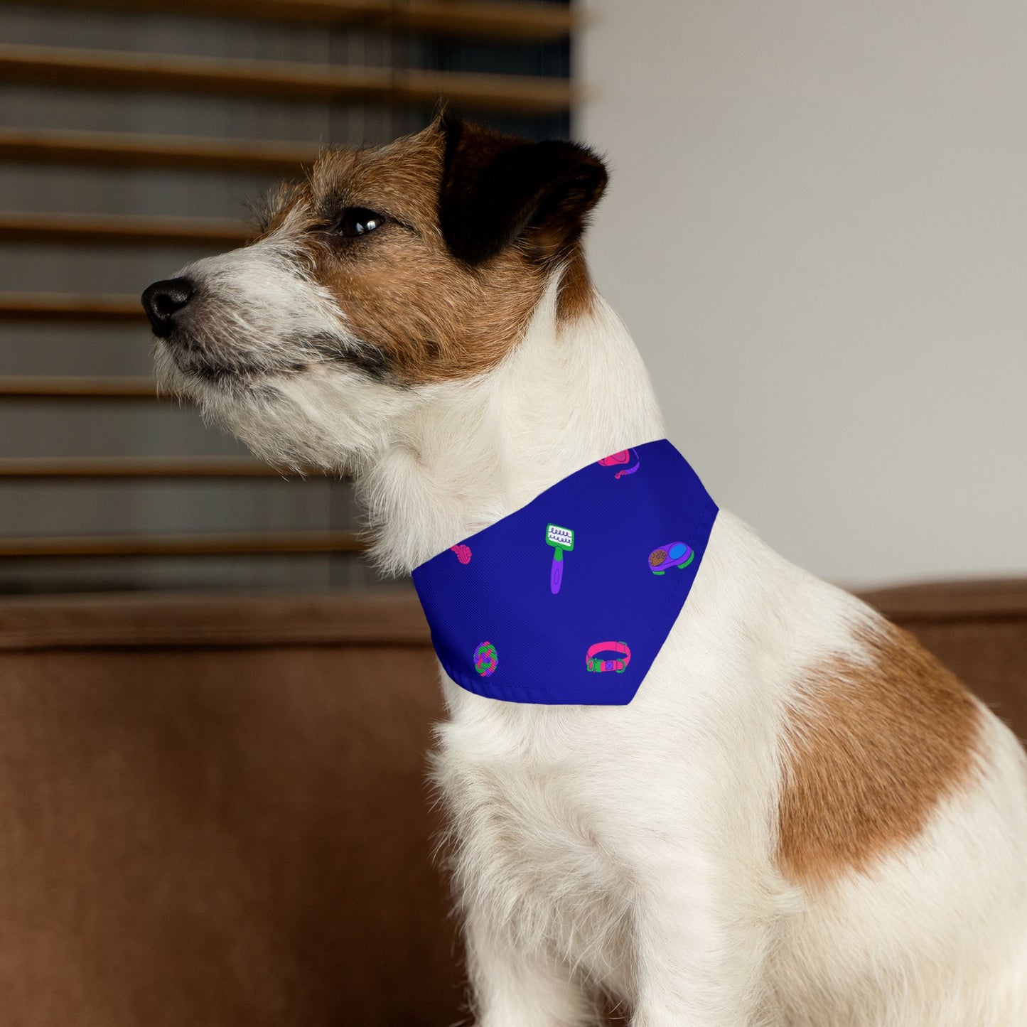 Playful Pattern Pet Bandana