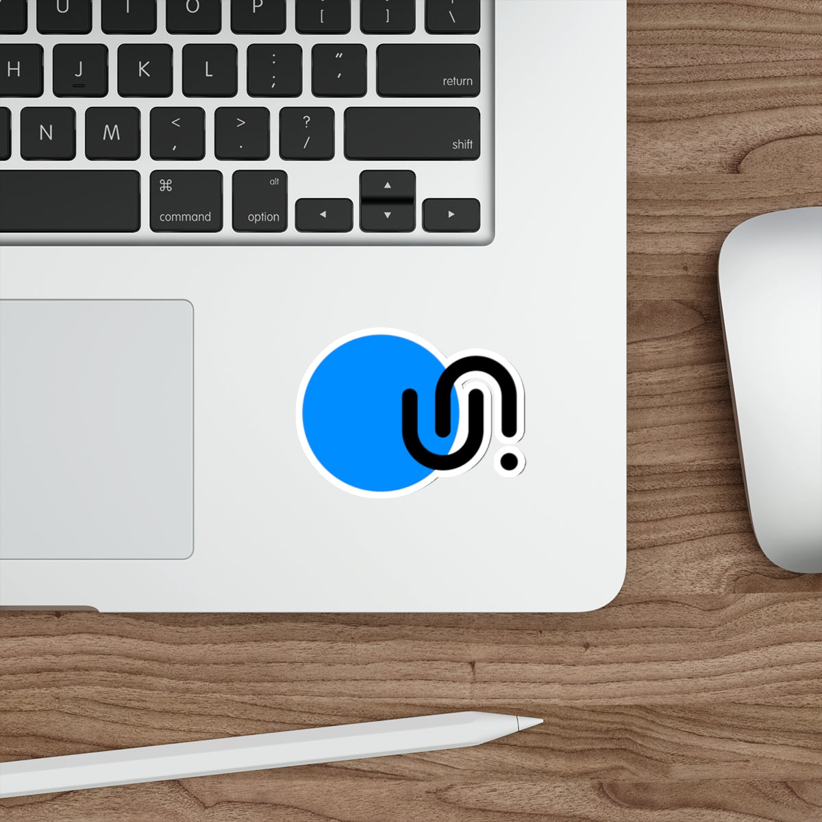 UNI Logo Pink Sticker