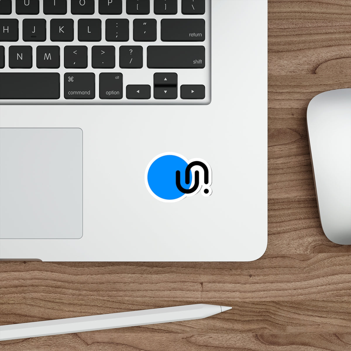 UNI Logo Pink Sticker