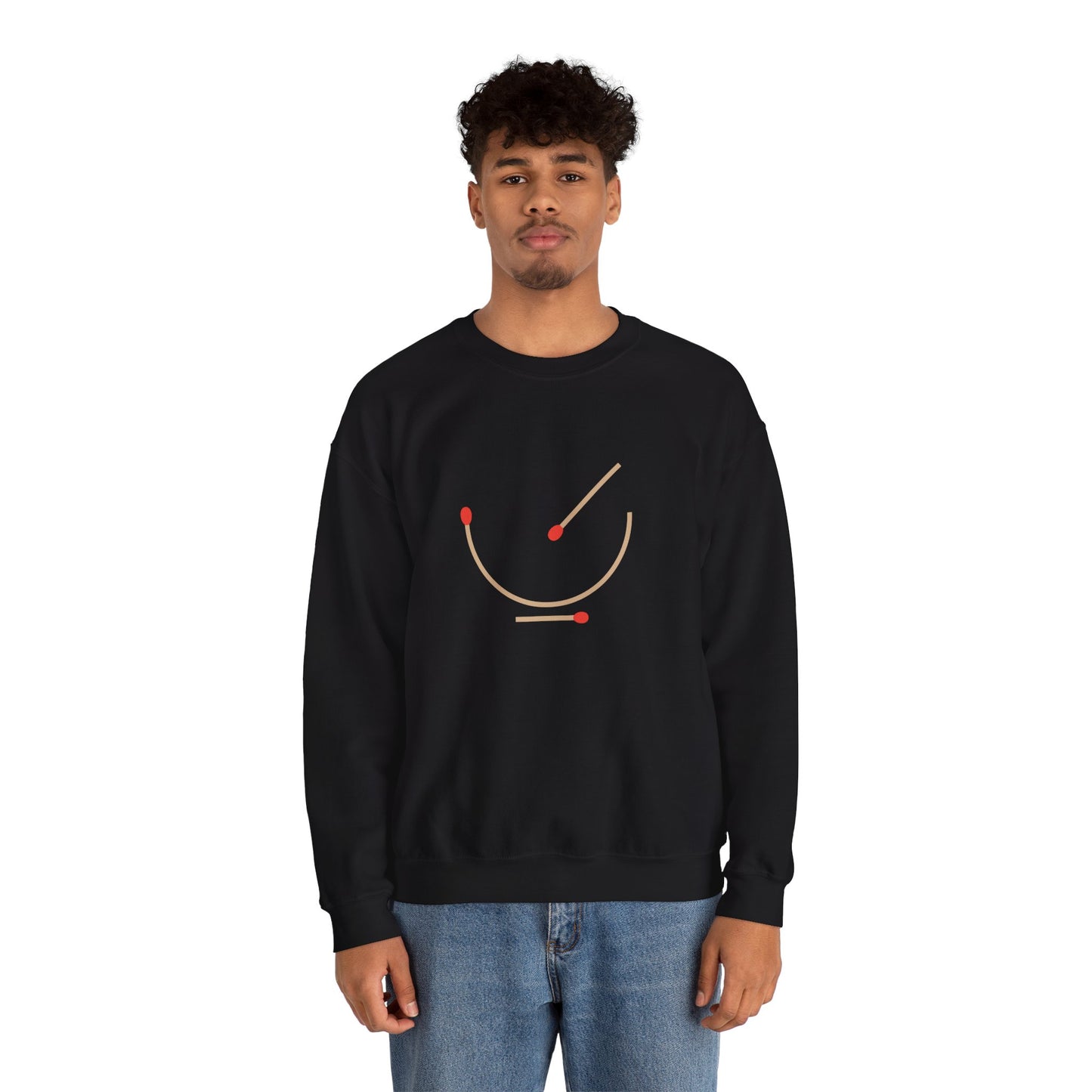 Pharmacist Matchsticon Crewneck