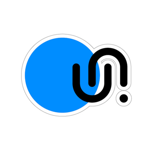 UNI Logo Pink Sticker