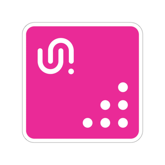 UNI Pink Sticker