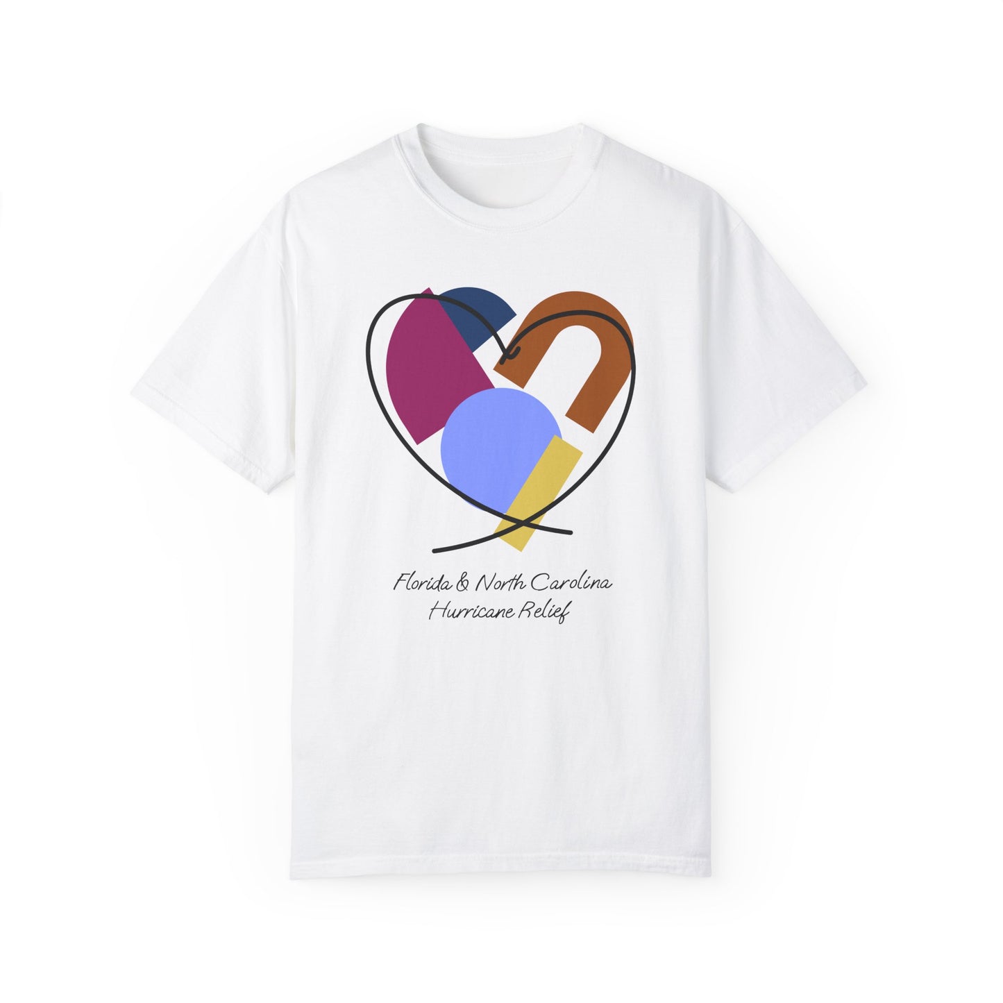 FL + NC Heart Tee